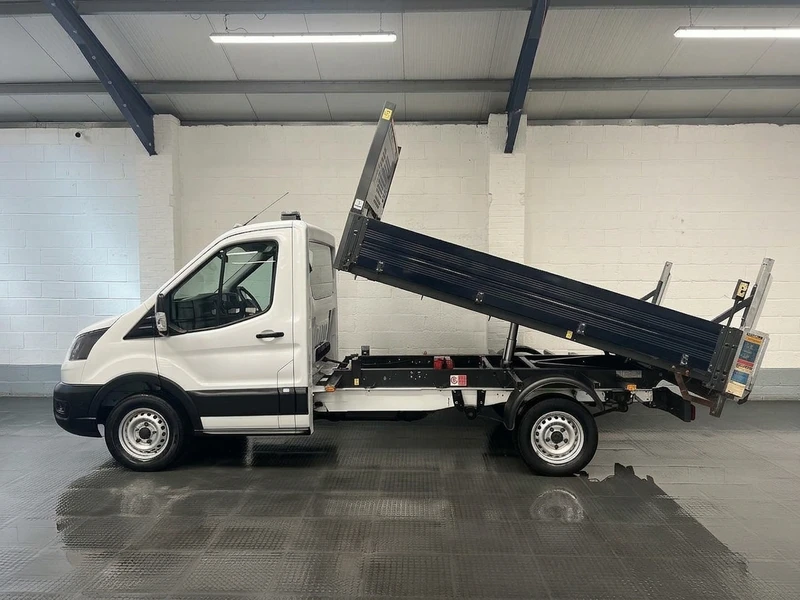 2021 Ford Transit Tipper Van — side view