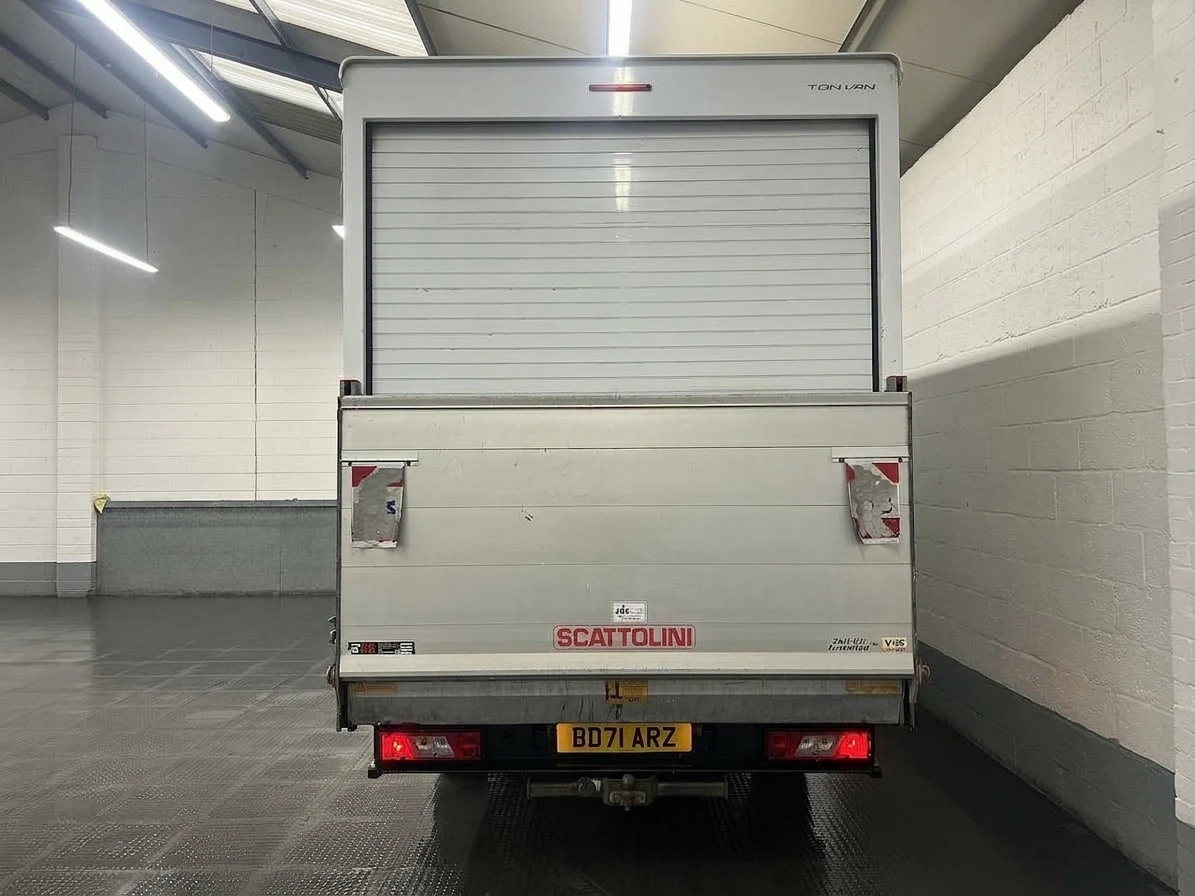 2021 Ford Transit Luton Box Van — rear view