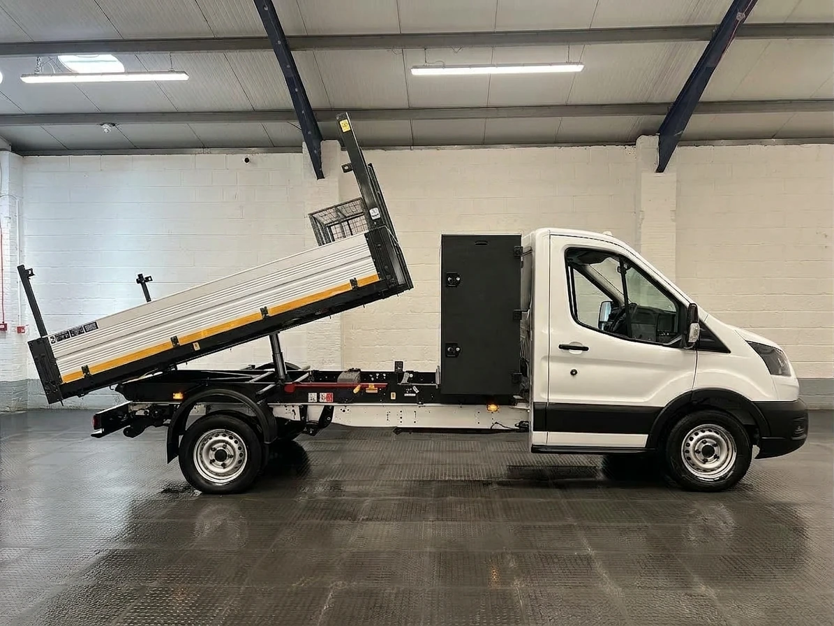 2022 Ford Transit Tipper Van — side view