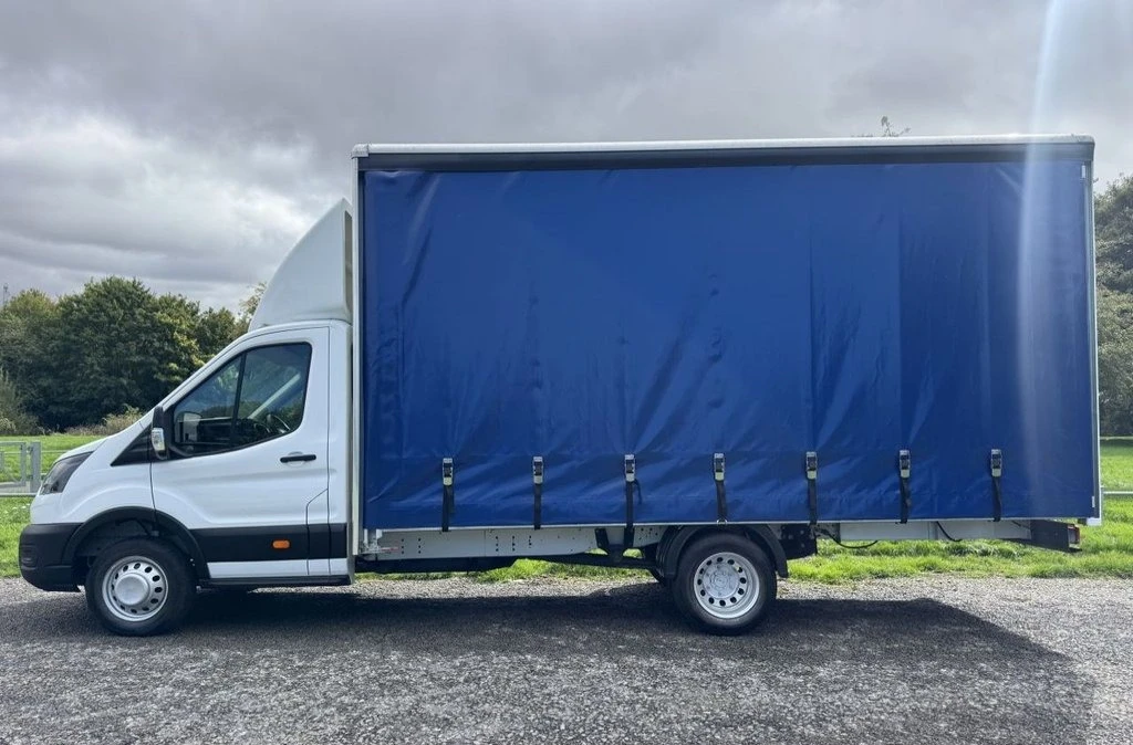 2022 Ford Transit CurtainSider Van — side view