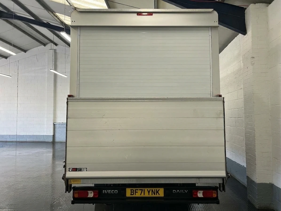 2023 Iveco Daily Luton Box Van — rear view