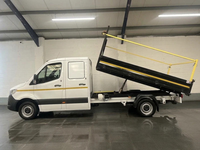 2023 Mercedes-Benz Sprinter Tipper Van — side view