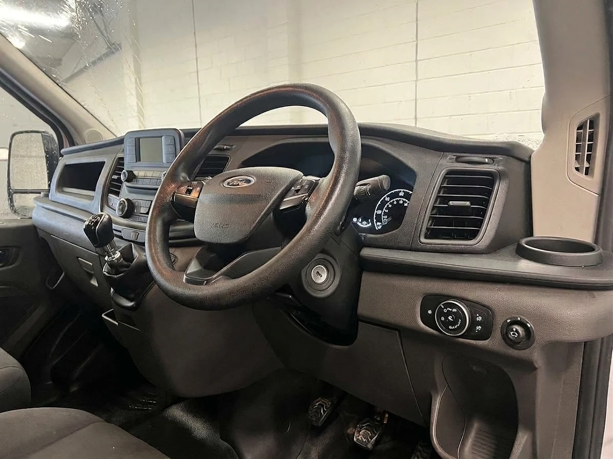 2021 Ford Transit Dropside Van — cab interior