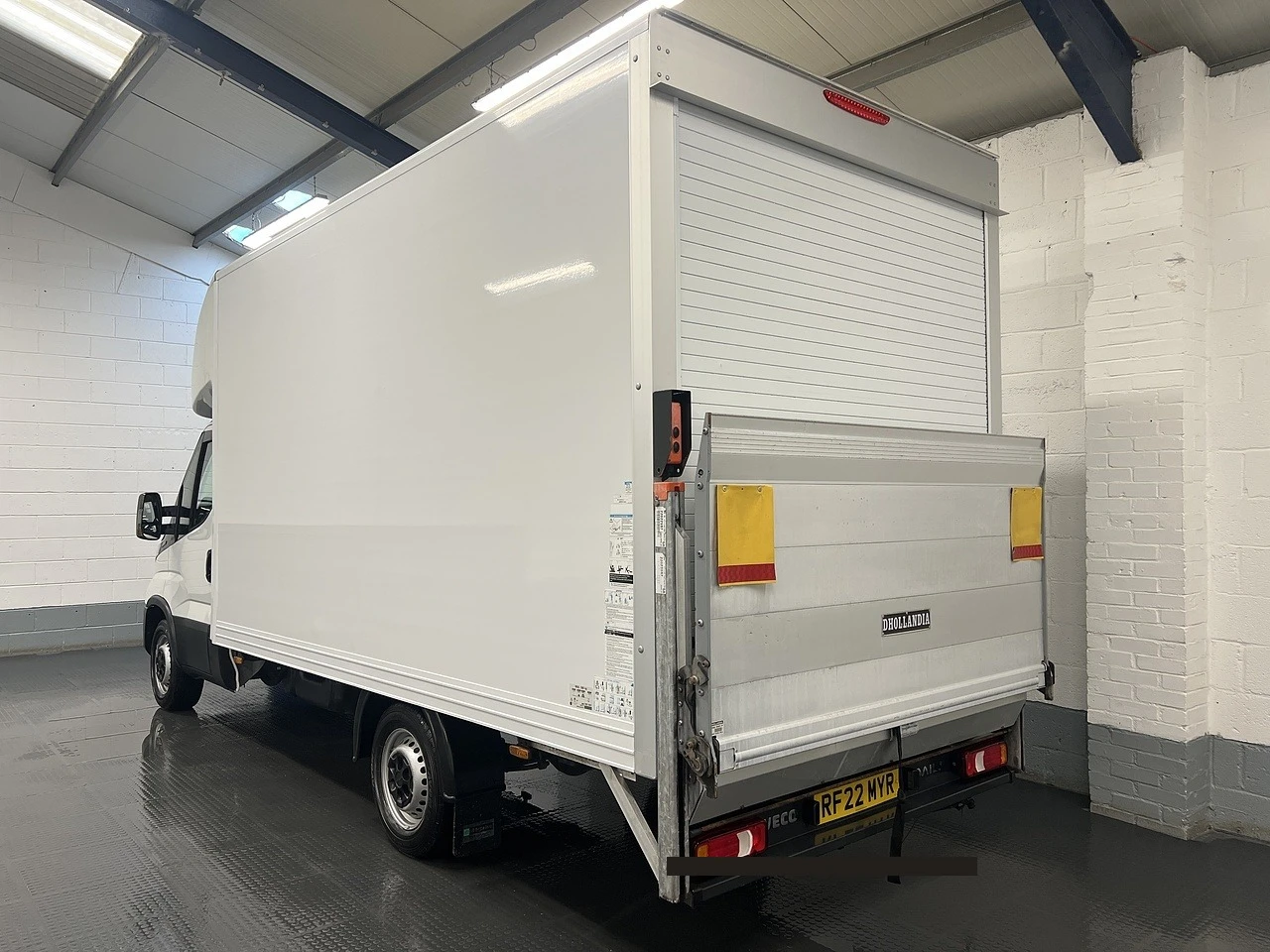 2022 Iveco Daily Luton Box Van — rear three-quarter view