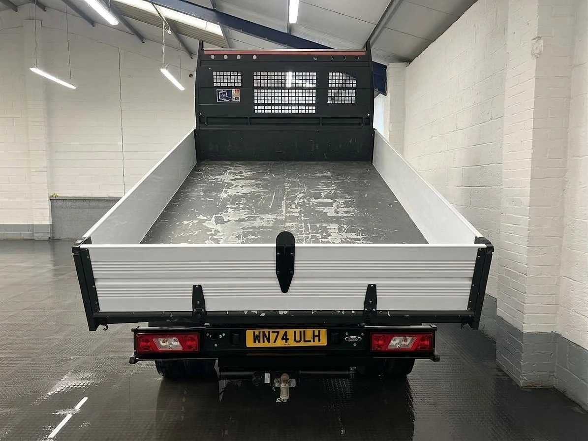 2024 Ford Transit Tipper Van — rear view
