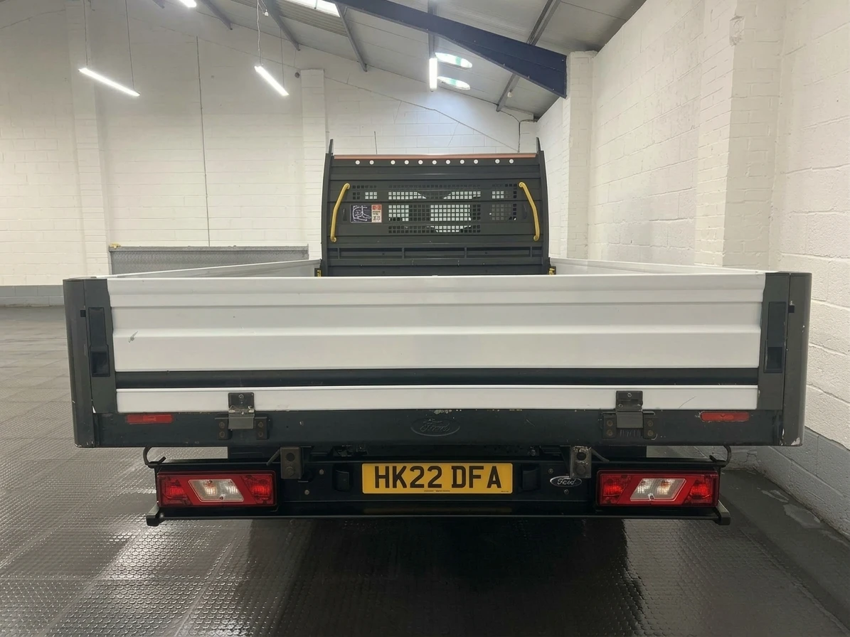 2022 Ford Transit Dropside Van — rear view