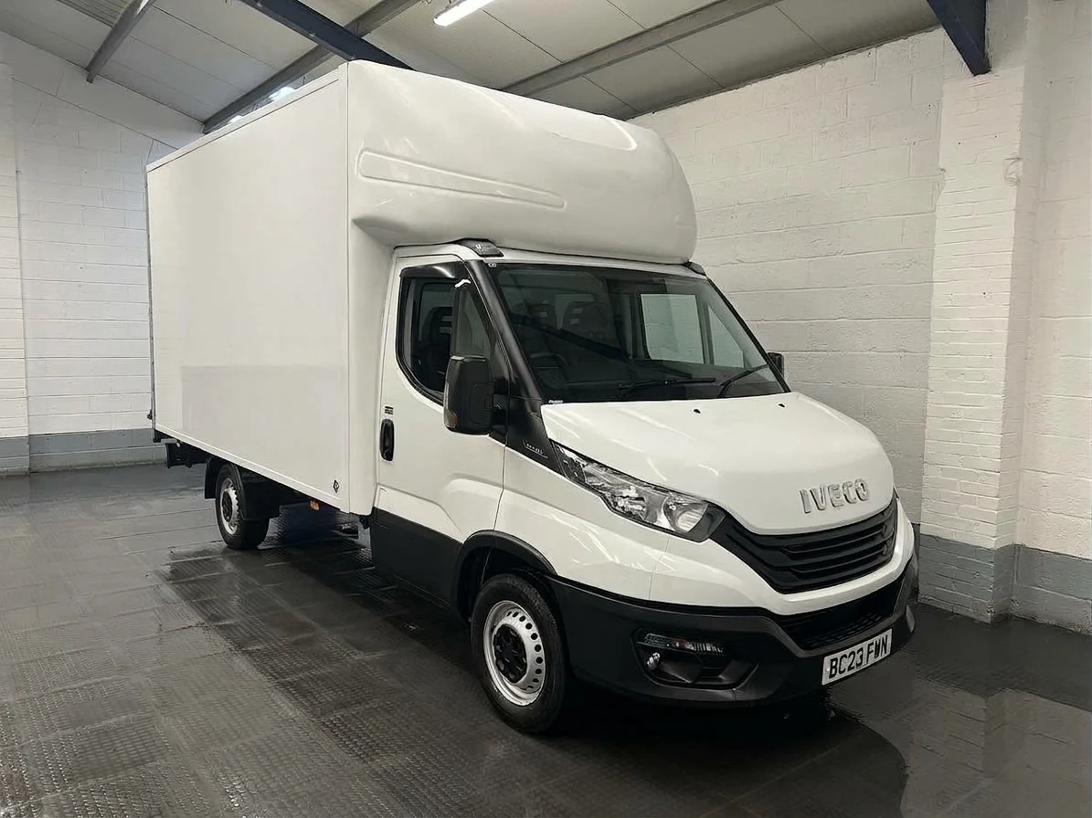 2023 Iveco Daily Luton Box Van — front three-quarter view