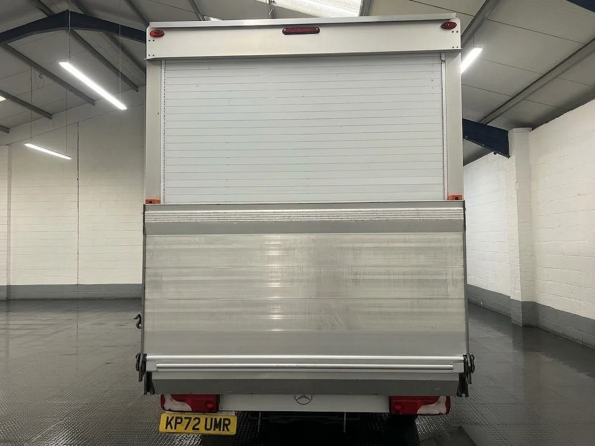 2022 Mercedes-Benz Sprinter Luton Box Van — rear view