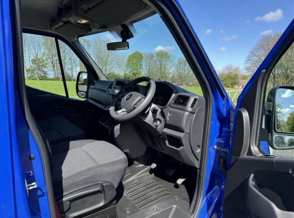 2024 Renault Master Dropside Van — cab interior