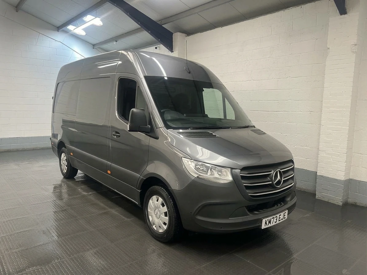 2023 Mercedes-Benz Sprinter High Roof Panel Van — front three-quarter view