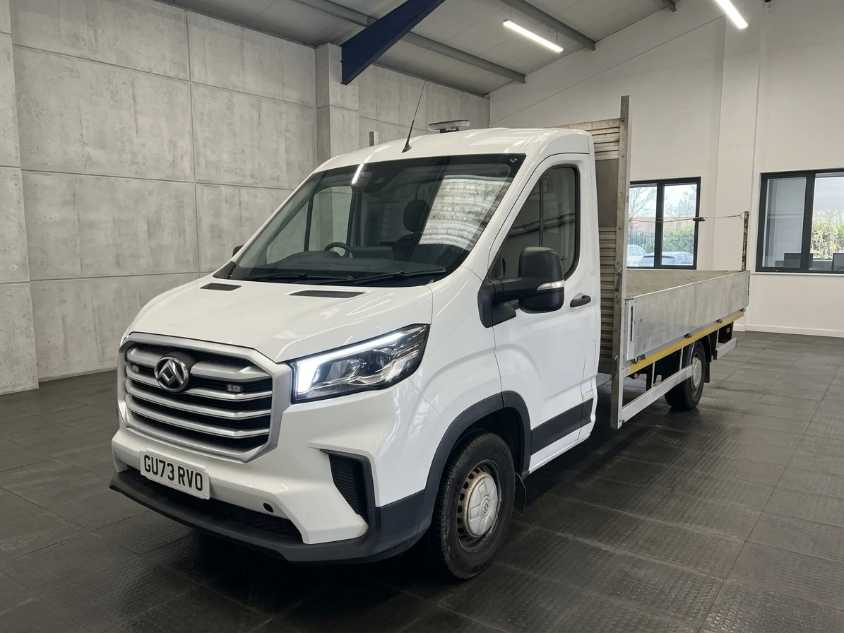 2023 Maxus Deliver 9 Dropside Van — front three-quarter view