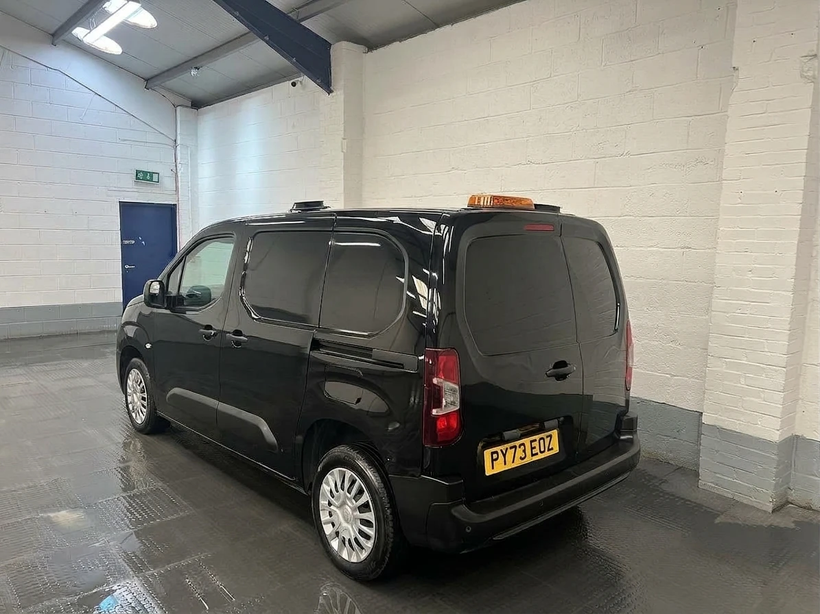 2024 Toyota Proace City Panel Van — rear three-quarter view