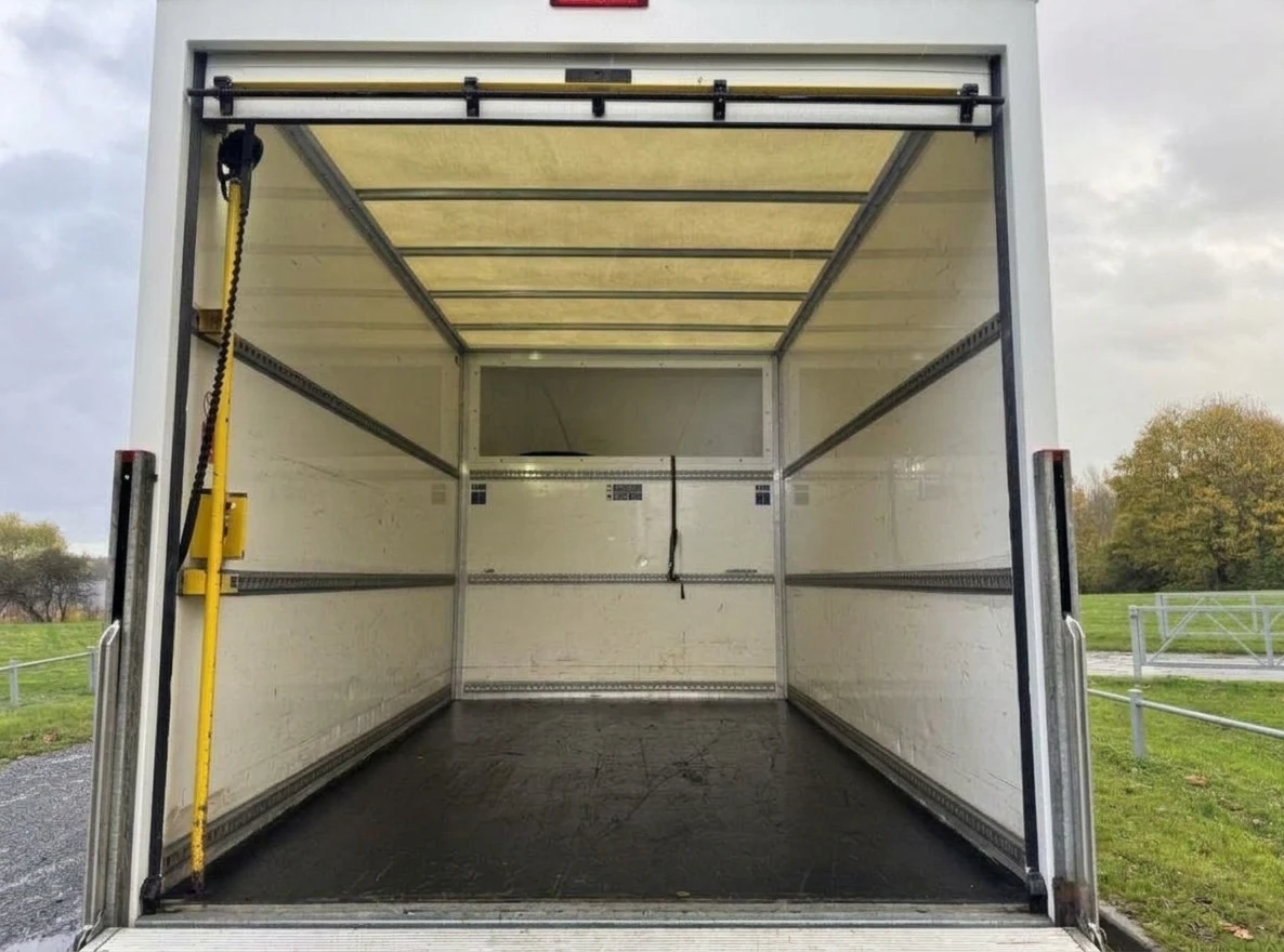 2021 Ford Transit Luton Box Van — cab interior