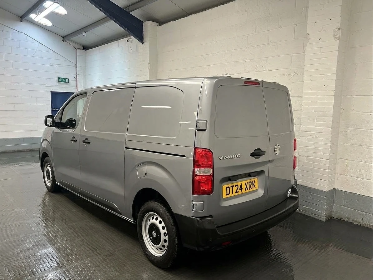 2024 Vauxhall Vivaro Panel Van — rear three-quarter view