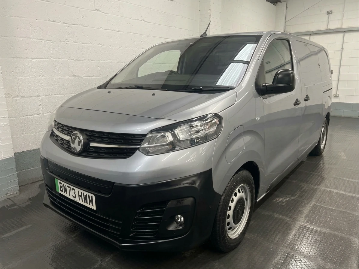 2024 Vauxhall Vivaro Electric Panel Van — front three-quarter view