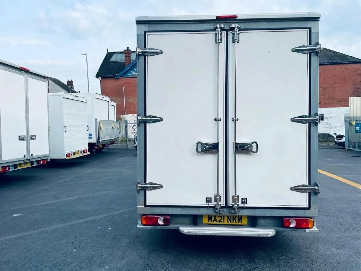 2021 Renault Master Luton Low Loader Van — rear view