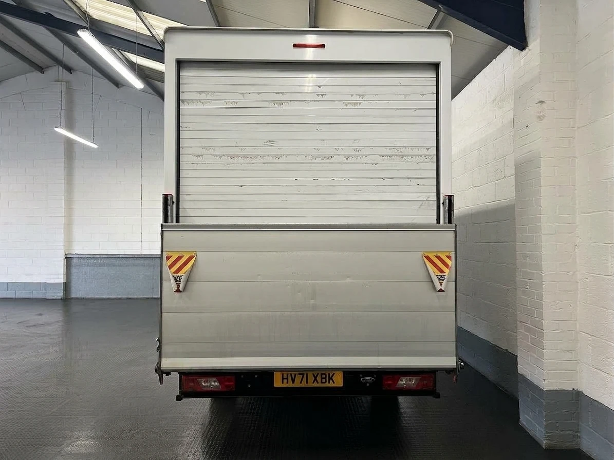 2021 Ford Transit Luton Box Van — rear view