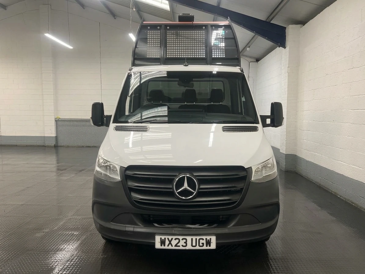 2023 Mercedes-Benz Sprinter Tipper Van — front view