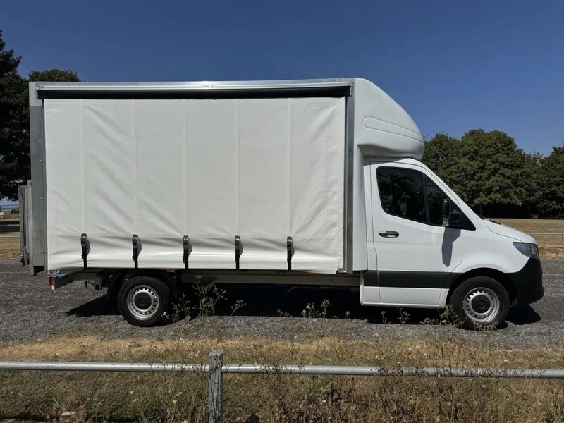 2022 Mercedes-Benz Sprinter CurtainSider Van — side view