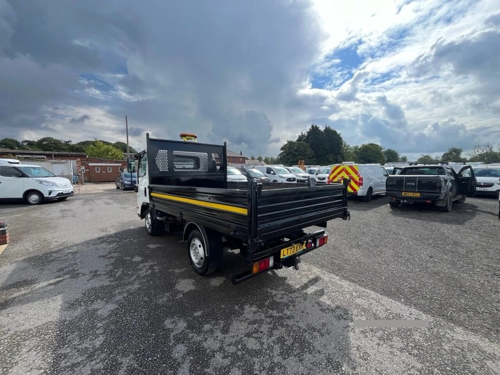 2023 Isuzu Grafter Tipper Van — rear three-quarter view