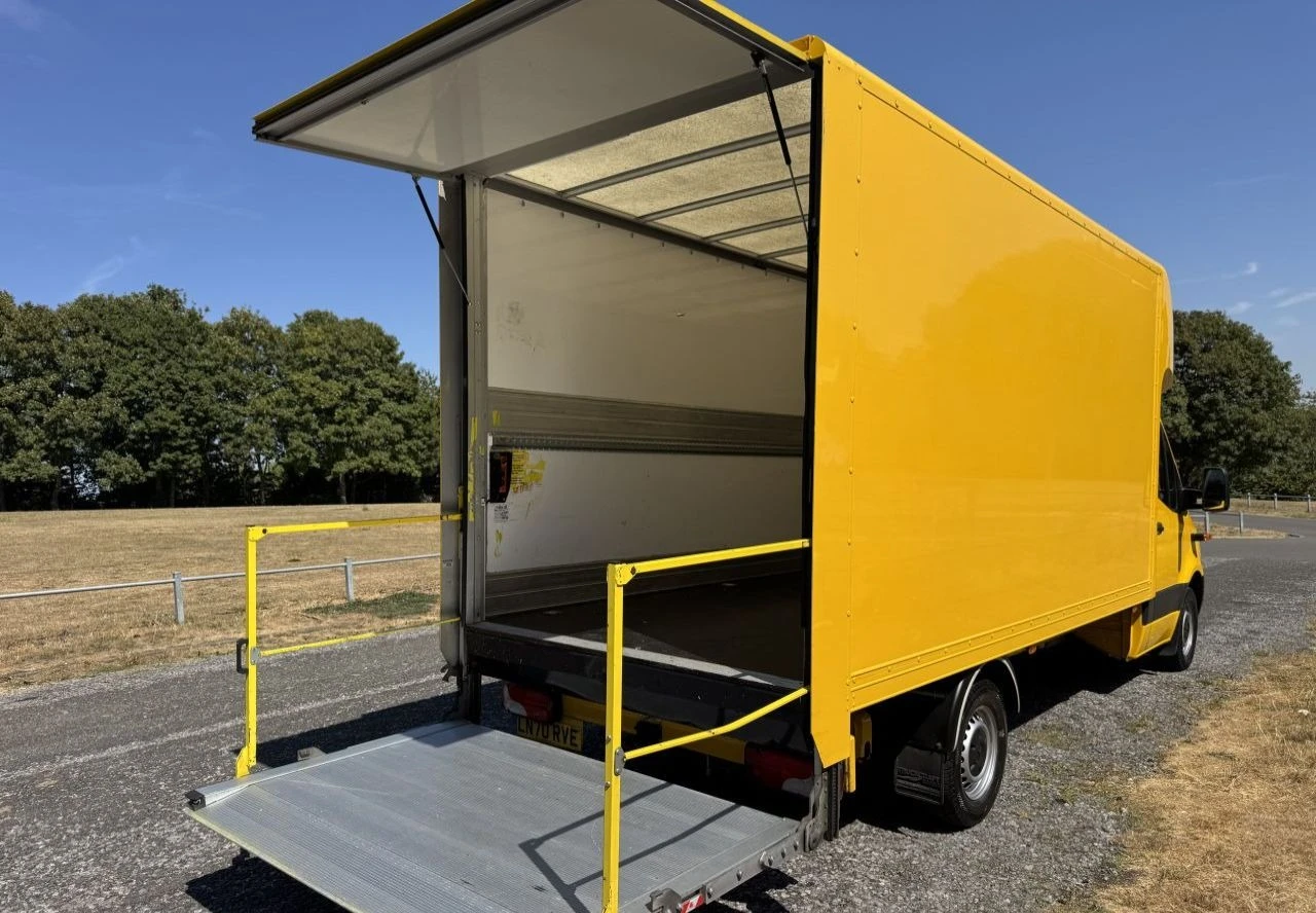 2020 Mercedes-Benz Sprinter Luton Box Van — rear three-quarter view