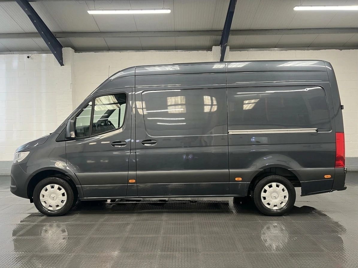 2023 Mercedes-Benz Sprinter High Roof Panel Van — side view