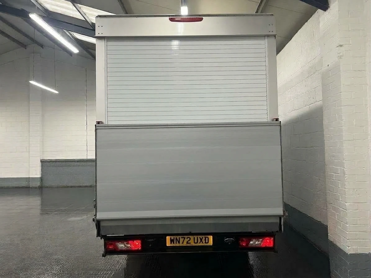 2022 Ford Transit Luton Box Van — rear view