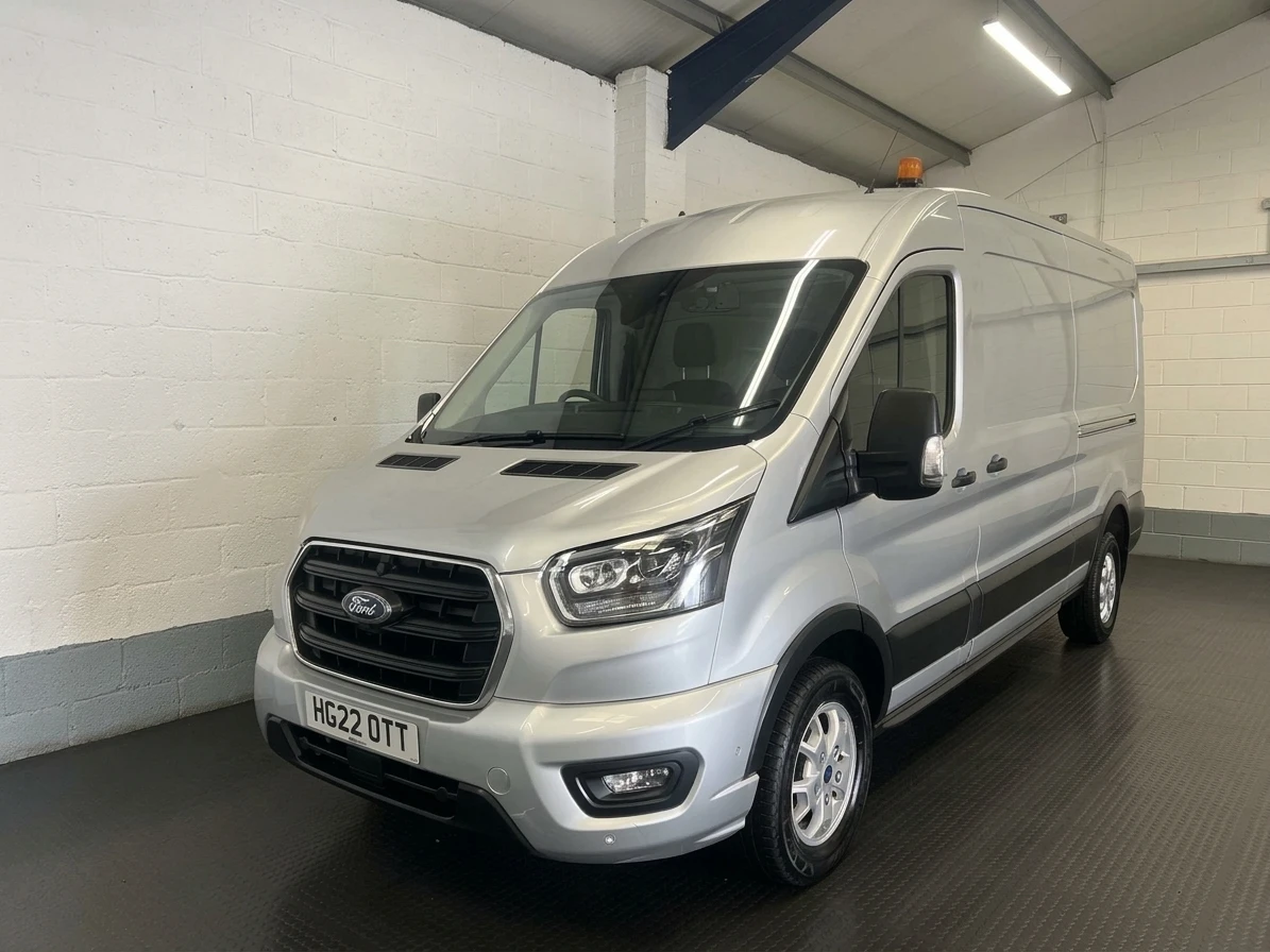 2022 Ford Transit Panel Van — front three-quarter view