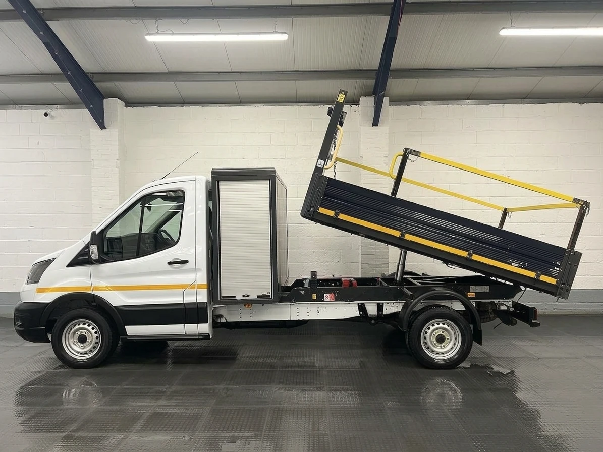 2023 Ford Transit Tipper Van — side view