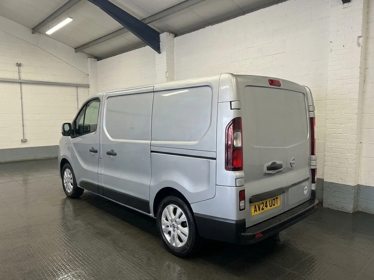 2024 Renault Trafic Panel Van — rear three-quarter view