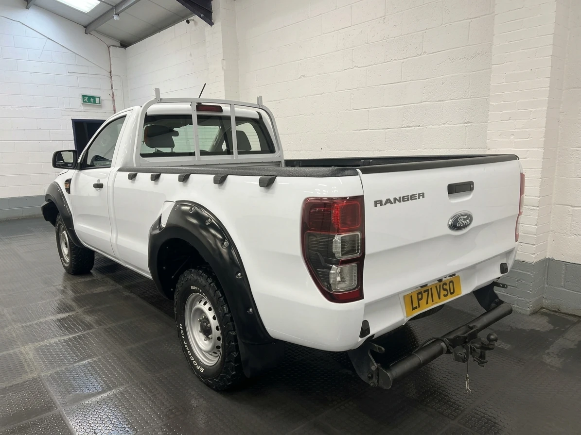 2022 Ford Ranger PickUp Van — rear three-quarter view