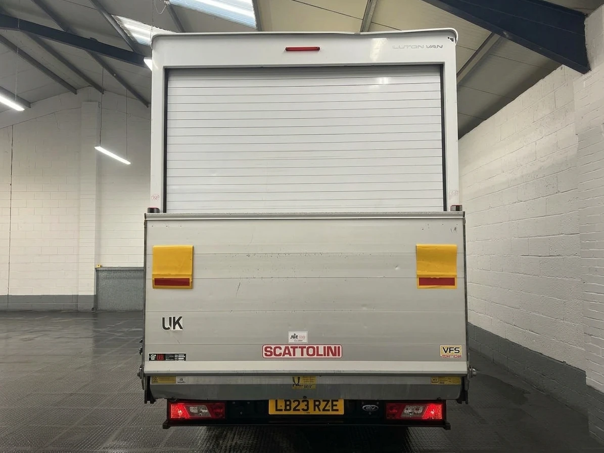 2023 Ford Transit CurtainSider Van — rear view