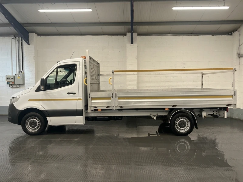 2021 Mercedes-Benz Sprinter Dropside Van — side view