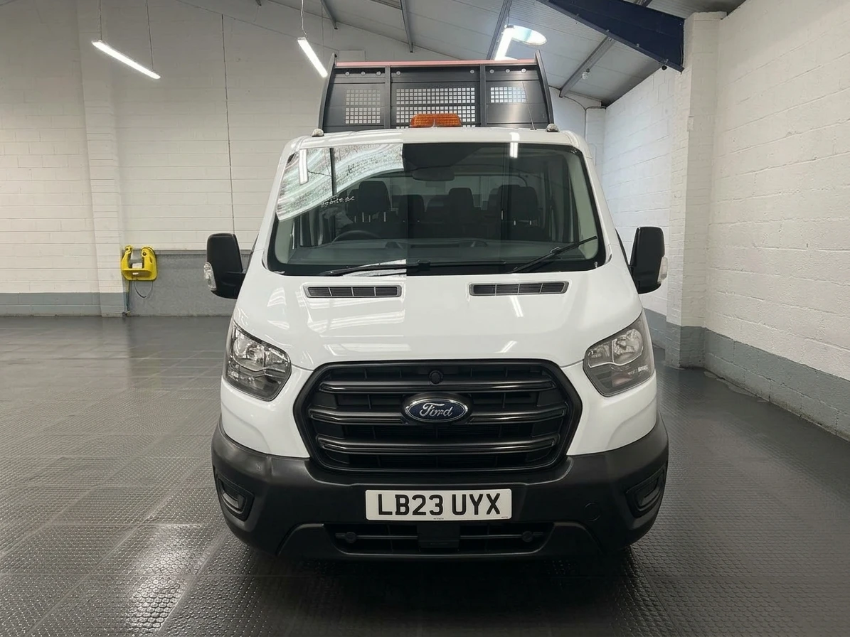 2023 Ford Transit Double Cab Tipper Van — front view