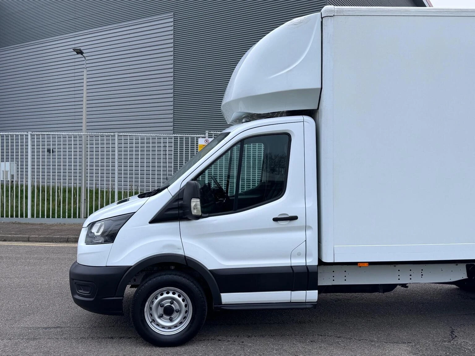 2023 Ford Transit Luton Box Van — side view
