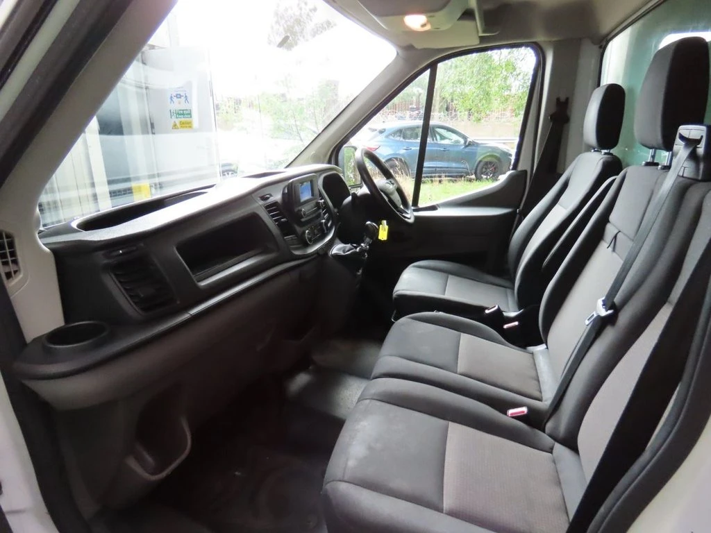 2023 Ford Transit Luton Box Van — cab interior