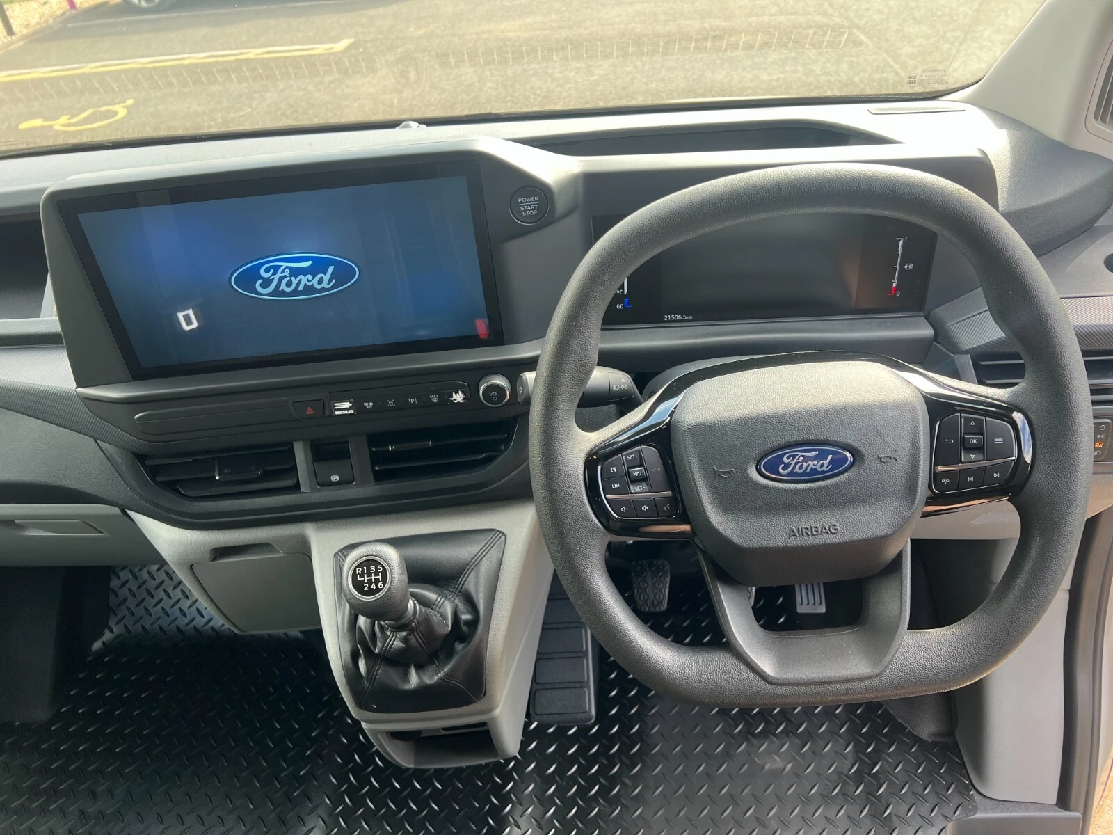 2025 Ford Transit Custom Panel Van — cab interior