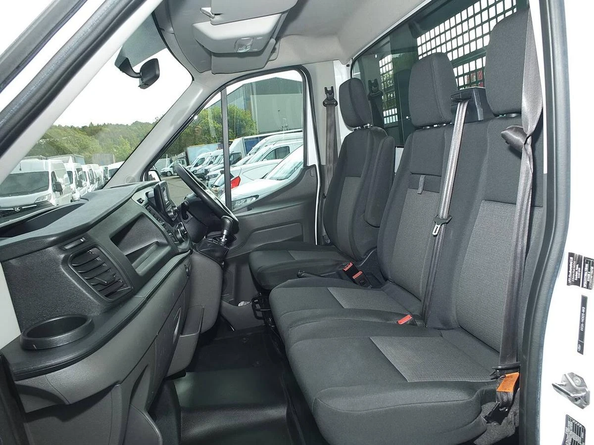 2021 Ford Transit Tipper Van — cab interior