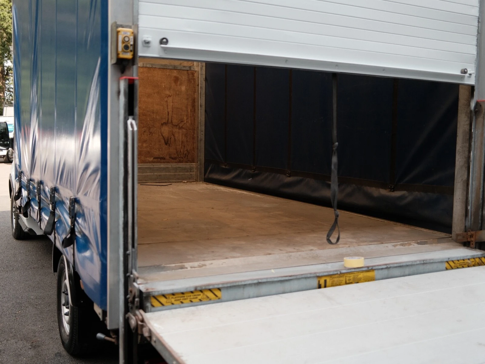 2022 Ford Transit CurtainSider Van — rear view