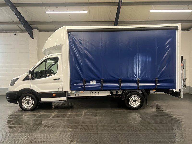 2023 Ford Transit CurtainSider Van — side view