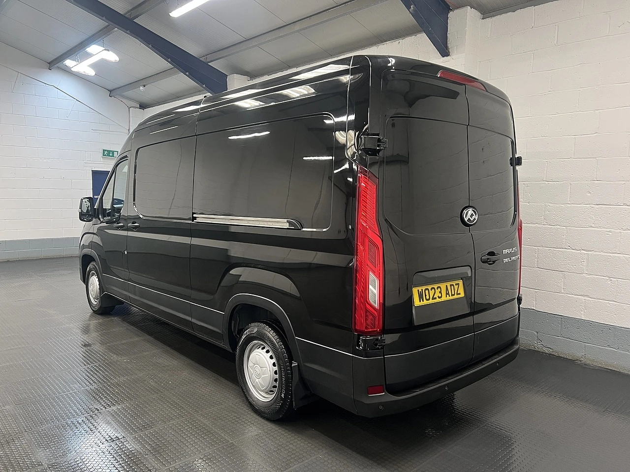 2023 Maxus Deliver 9 High Roof Panel Van — rear three-quarter view