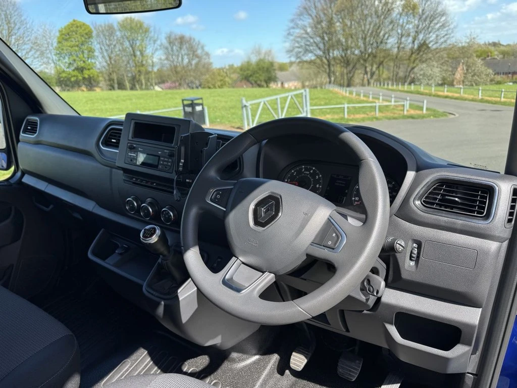 2024 Renault Master Dropside Van — cab interior
