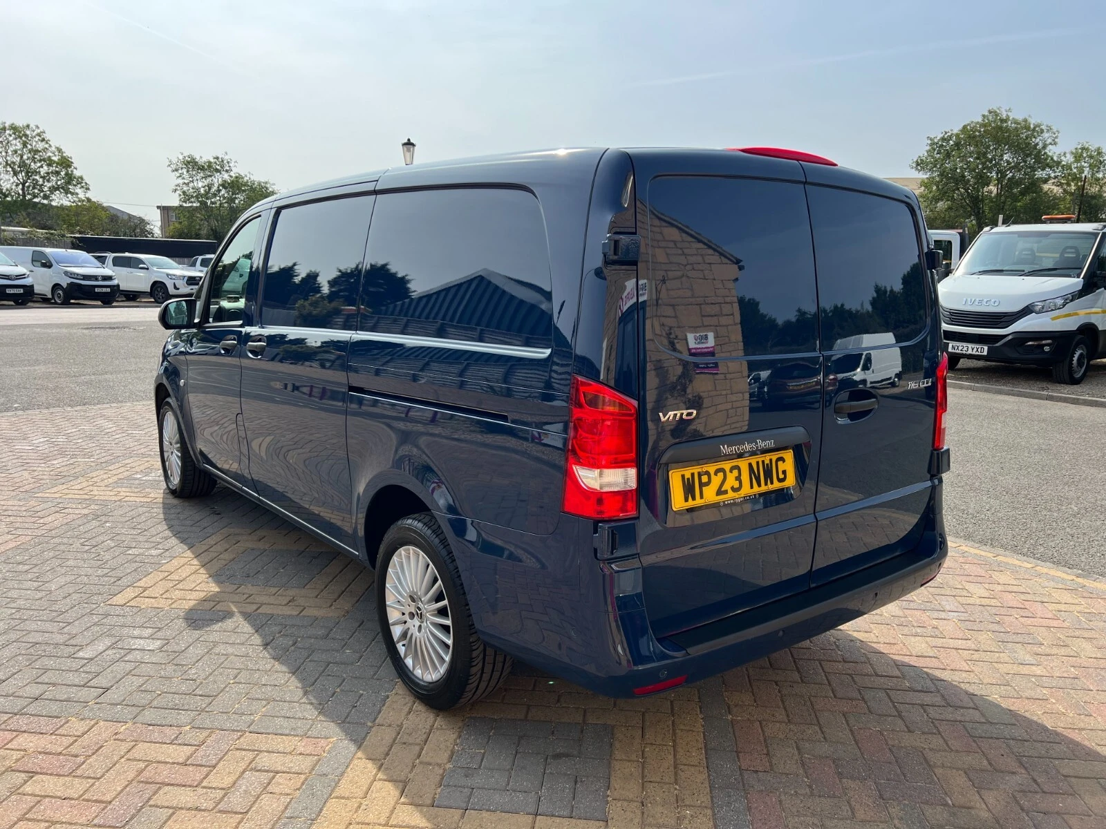 2023 Mercedes-Benz Vito Panel Van — rear three-quarter view