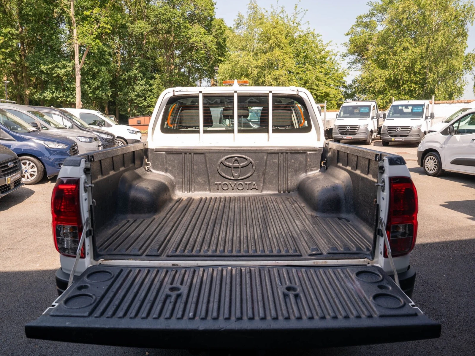 2022 Toyota Hilux Double Cab PickUp Van — rear view