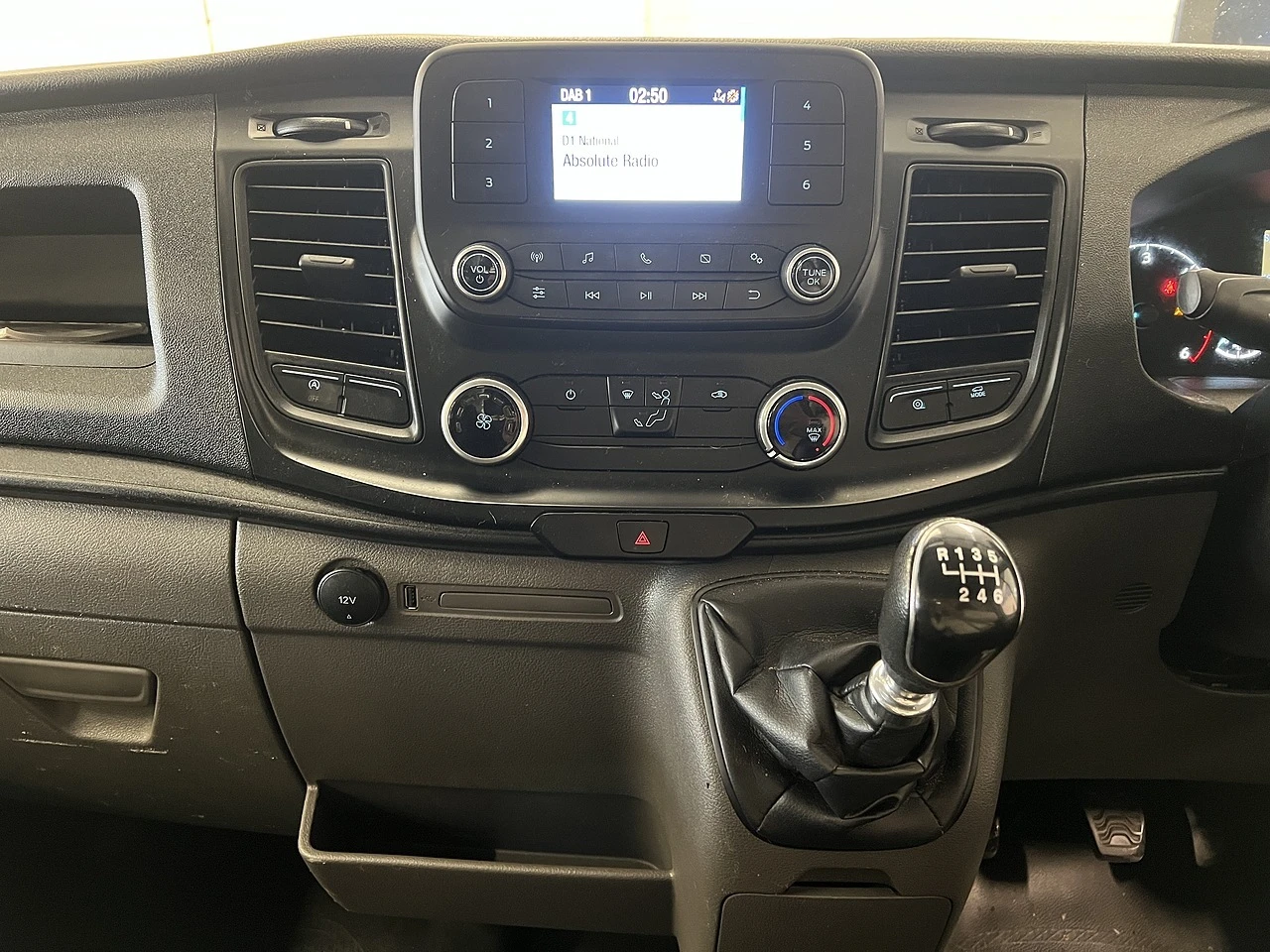 2022 Ford Transit Dropside Van — cab interior