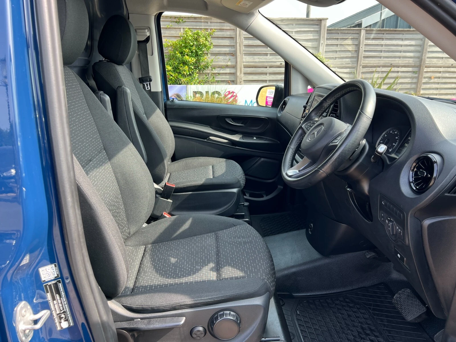 2023 Mercedes-Benz Vito Panel Van — cab interior