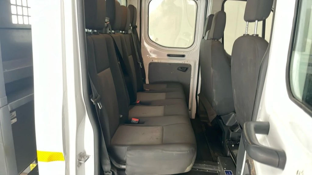 2023 Ford Transit Double Cab Tipper Van — cab interior