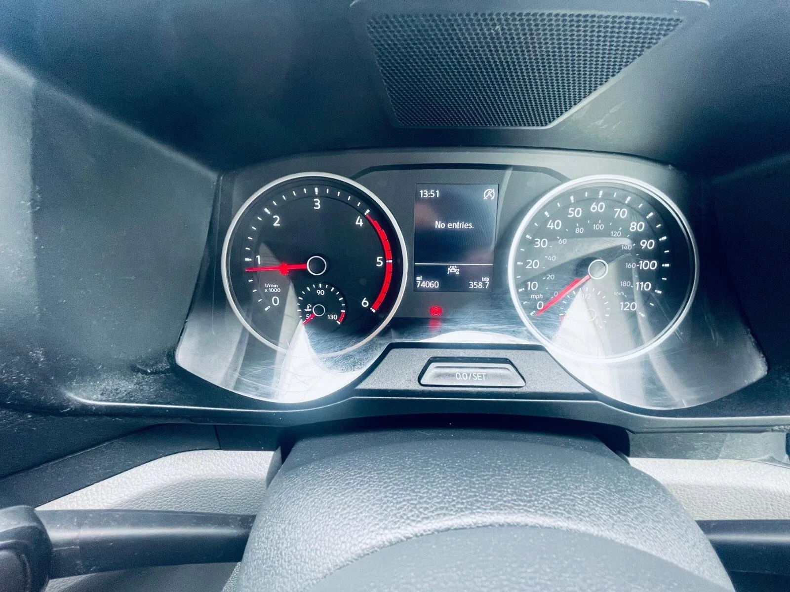 2021 Volkswagen Crafter Luton Box Van — cab interior