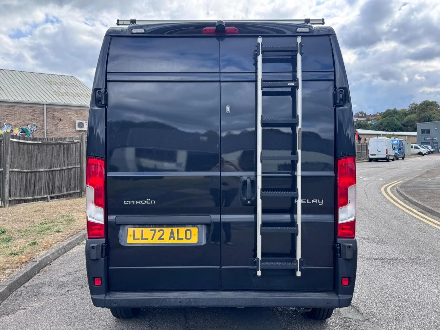 2022 Citroen Relay High Roof Panel Van — rear view