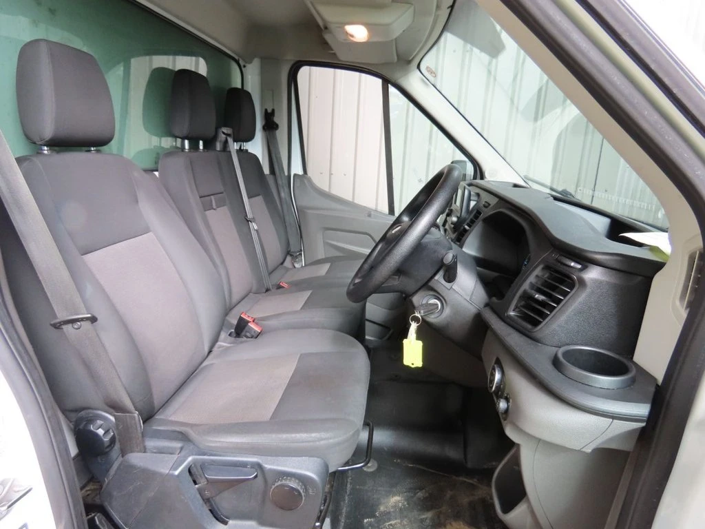 2023 Ford Transit Luton Box Van — cab interior